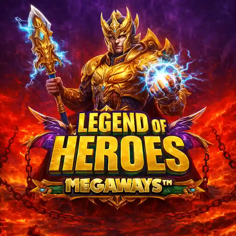 Legend of Heroes Megaways Slot Game Main Interface