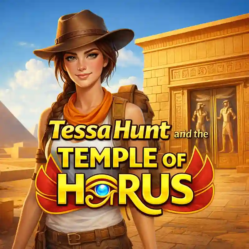 Tessa Hunt and The Eye of Horus casino game